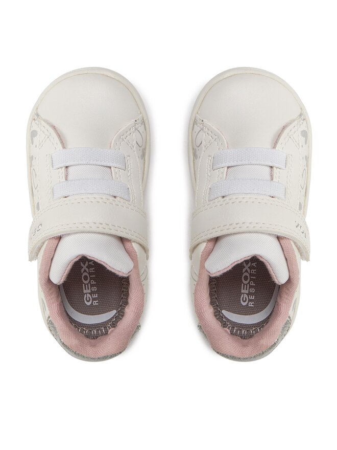 Geox Sportcipők Geox B Eclyper Girl B455MA 0BCKC C0007 Fehér