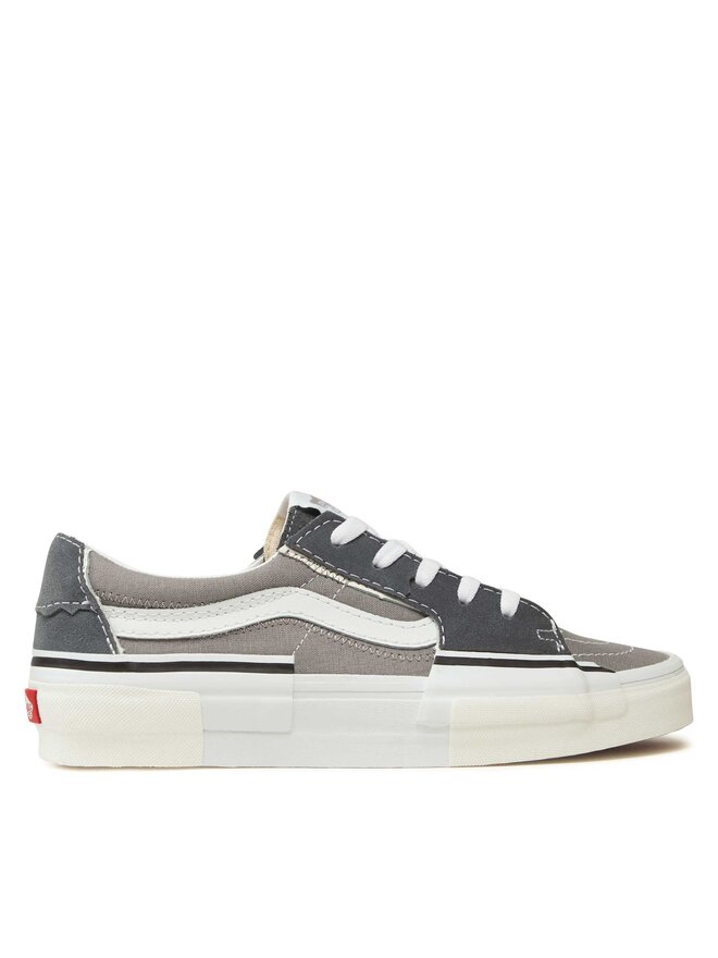 Sneakers aus Stoff Vans Sk8 Low Reconstruct VN0009QSGRY1 Grau eschuhe