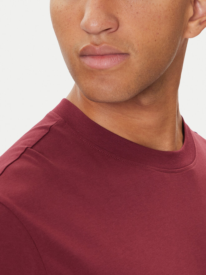 United Colors Of Benetton United Colors Of Benetton Longsleeve 30964M021 Dunkelrot Regular Fit