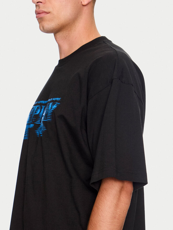 REPLAY Replay T-Shirt MMG340.000.23454 Μαύρο Oversize
