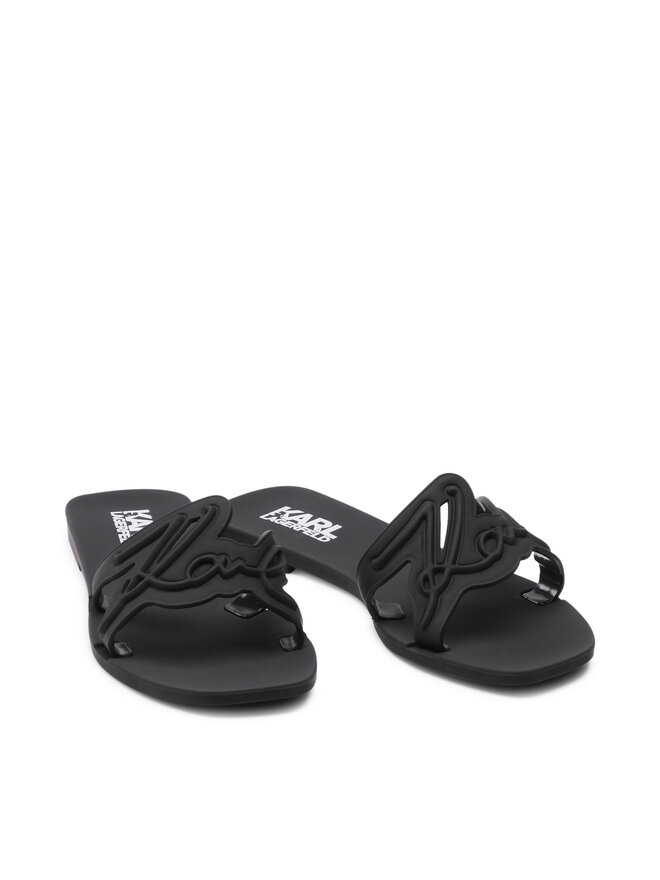 KARL LAGERFELD Şlapi KARL LAGERFELD KL80008 Negru