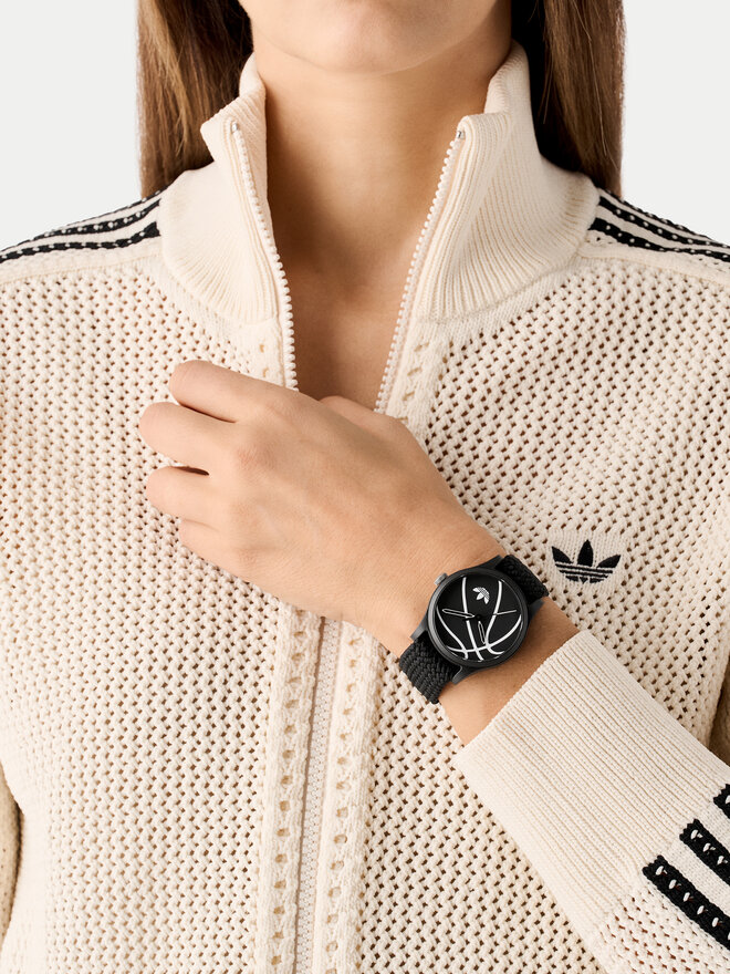 adidas Pulkstenis adidas Game One AOSY25024 Melns