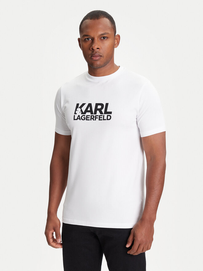 KARL LAGERFELD KARL LAGERFELD Camiseta 755087 553235 Blanco Regular Fit
