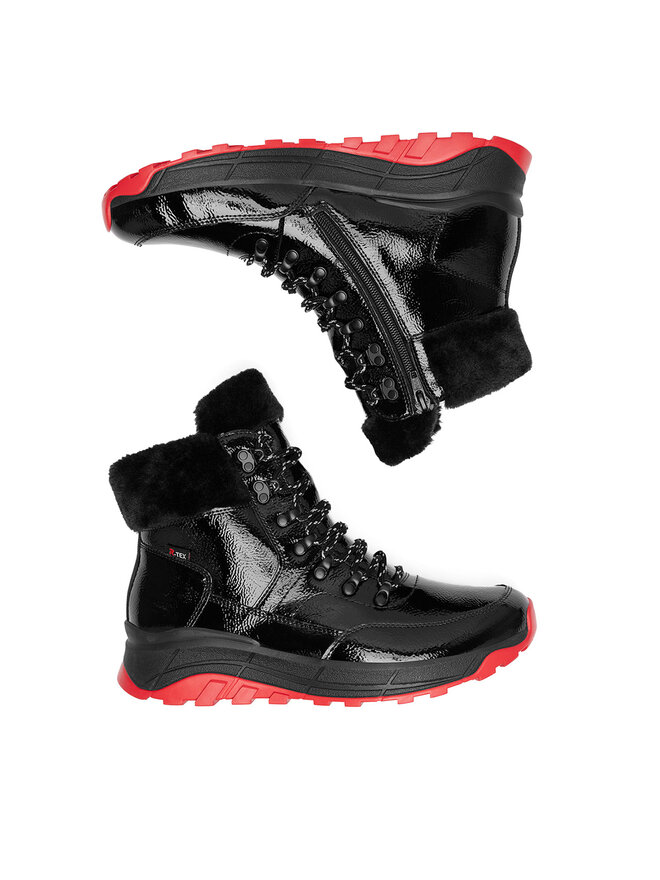 Rieker Revolution Lifestyle Μποτάκια Rieker Revolution Lifestyle W0063-01 Μαύρο