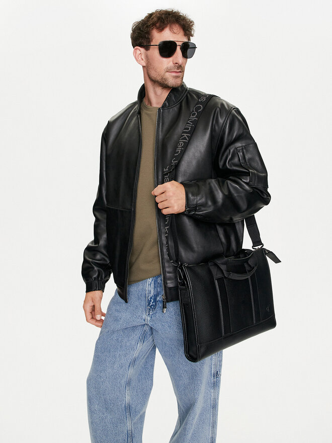 Calvin Klein Jeans Nešiojamo kompiuterio krepšys Calvin Klein Jeans Ultralight Commuter37 Pu K50K512019 Juoda