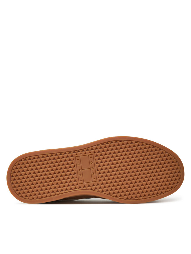 Tommy Jeans Sneakersy Tommy Jeans The Greenwich Flatform EN0EN02807 Écru
