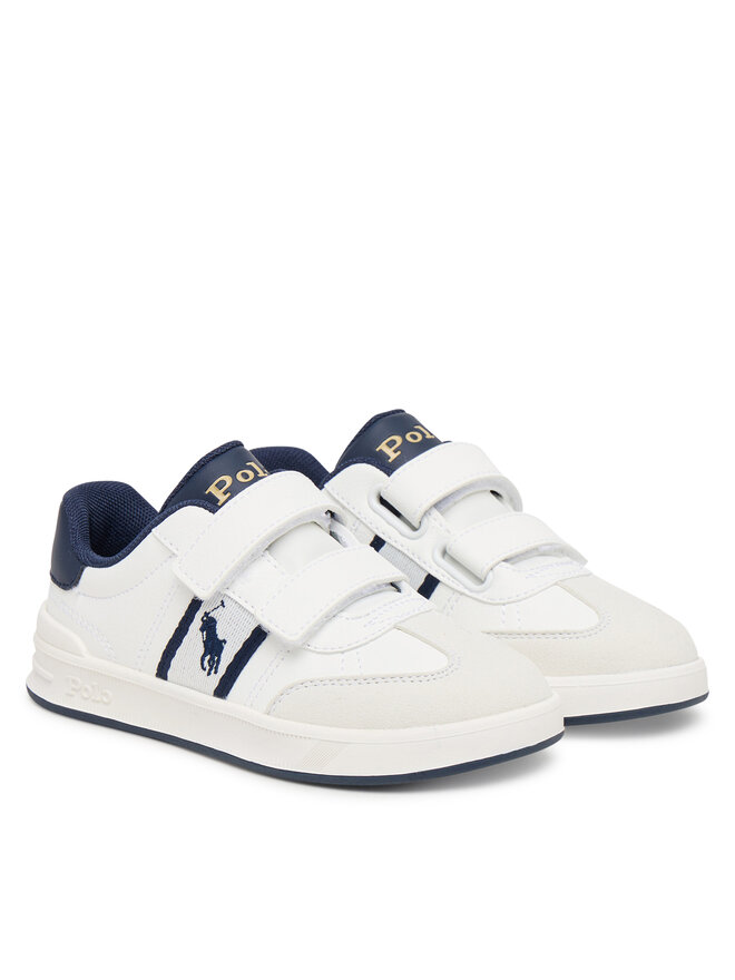Polo Ralph Lauren Снікерcи Polo Ralph Lauren Heritage Court III T-Toe Ez RL03359102 Білий