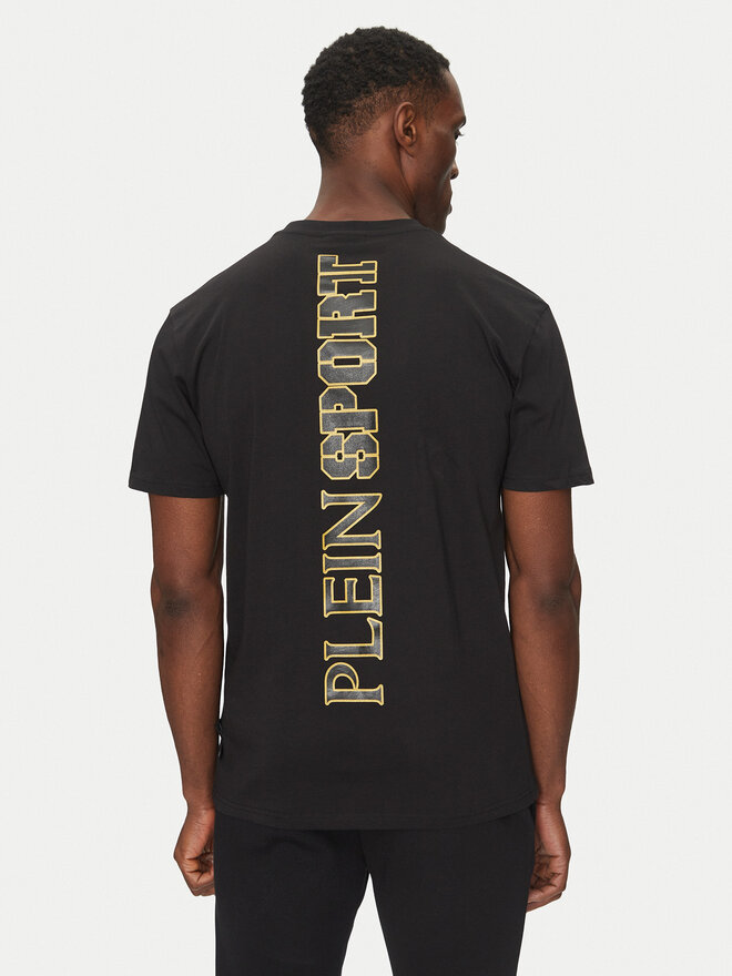 Plein Sport Plein Sport T-Shirt SAEC MTK8019 STE001N Μαύρο Regular Fit