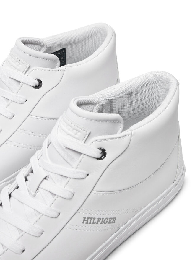 Tommy Hilfiger Sneakersy Tommy Hilfiger Vulc FM0FM05202 Biela