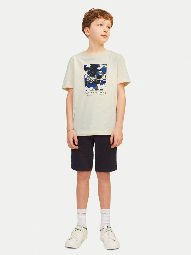Jack&Jones Junior Jack&Jones Junior Marškinėliai Joraruba 12257133 Écru Standard Fit
