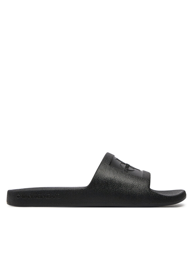 Calvin Klein Jeans Чехли Calvin Klein Jeans Slide Monogram Debossed Eva YW0YW00102 Черен