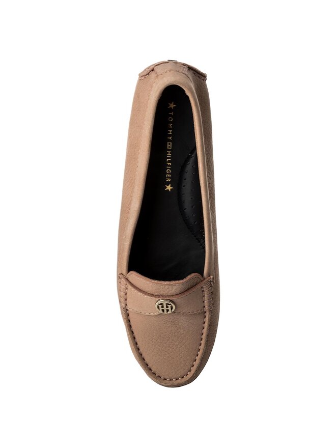 Tommy Hilfiger Мокасини Tommy Hilfiger Moccasin With Chain Detail FW0FW02783 Розов