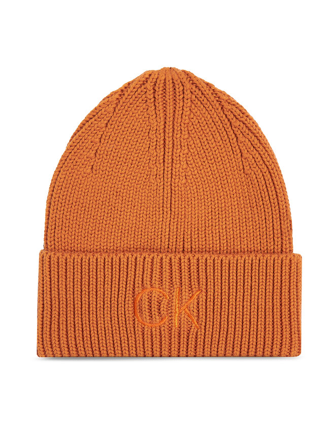 Calvin Klein Sapka Calvin Klein Re-Lock Beanie W/Emb K60K608660 Barna