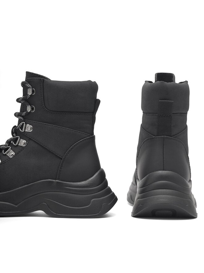 DeeZee Schnürschuhe DeeZee GAIA WS6029-17 Schwarz