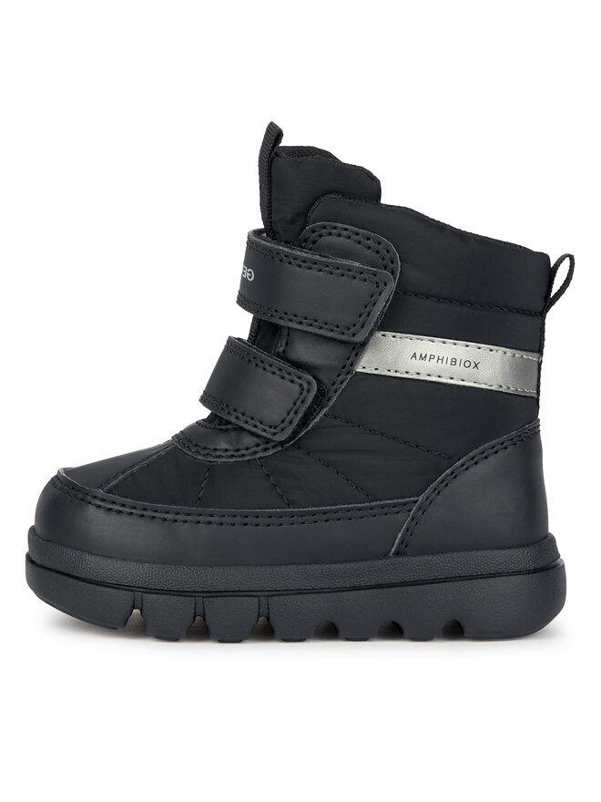 Geox Schneeschuhe Geox B Willaboom Boy B Ab B365BG 0FU54 C9999 M Schwarz