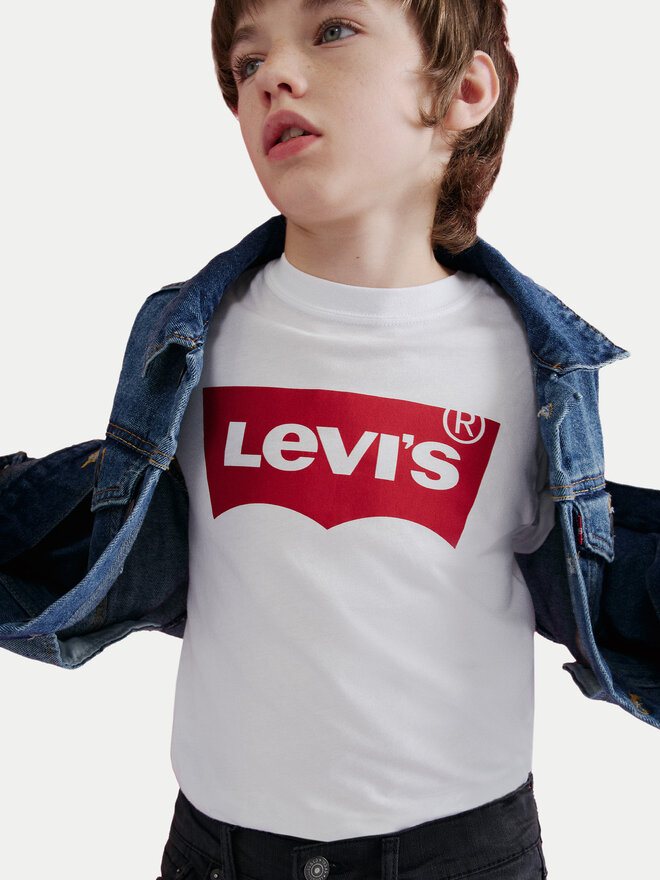 Levi's® Levi's® Marškinėliai 9E8157-001 Balta Regular Fit