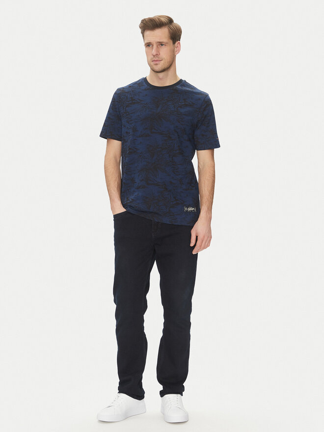 Tommy Hilfiger Tommy Hilfiger Póló Summer MW0MW38933 Sötétkék Slim Fit