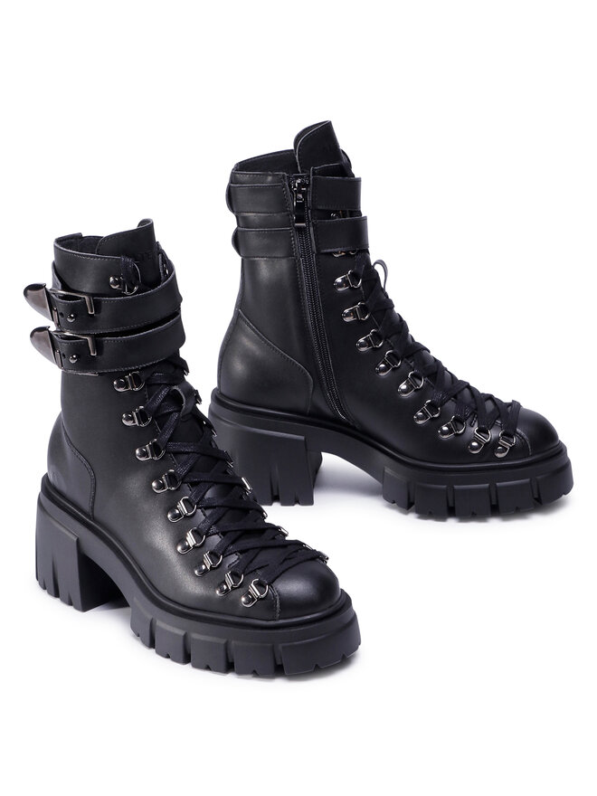 Altercore Botki Altercore Chloe II Vegan Czarny