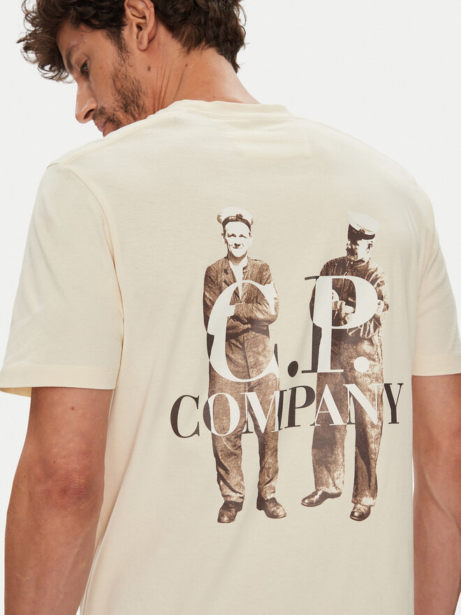 C.P. Company C.P. Company Camiseta 19CMTS106A006586W Verde Regular Fit
