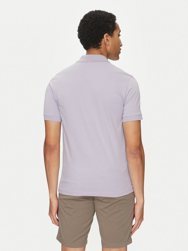 BOSS BOSS Polo marškinėliai Passenger 50507803 Violetinė Slim Fit