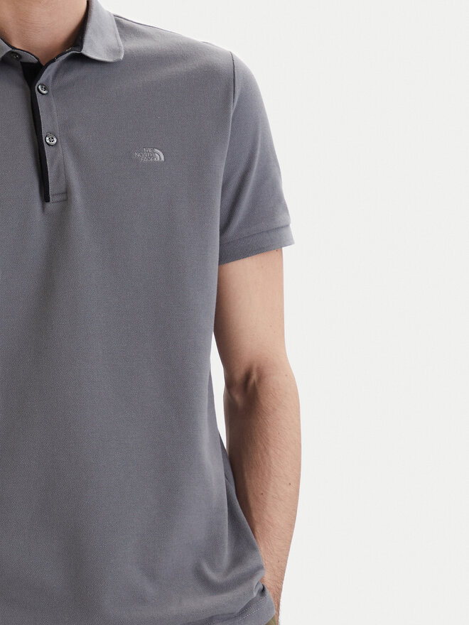The North Face The North Face Poloshirt PREMIUM SLIM Grau Slim Fit