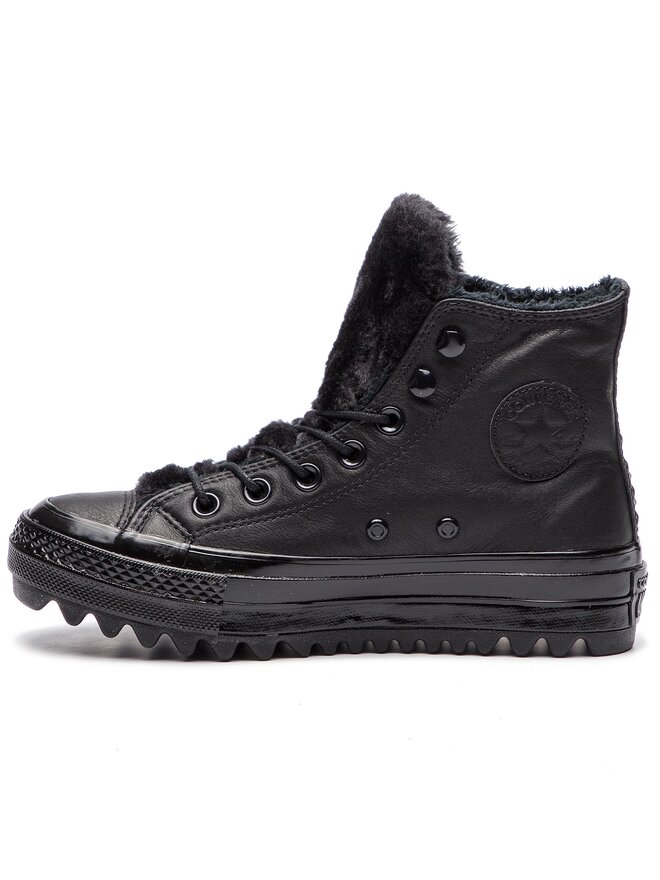 Converse Sneakers Converse Ctas Lift Ripple Hi 562422C Schwarz