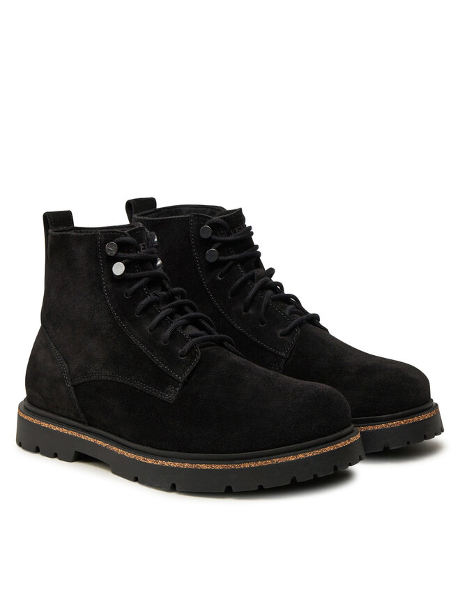 Birkenstock Gležnjarji Birkenstock Highwood Lace Mid M Leve 1028911 Črna
