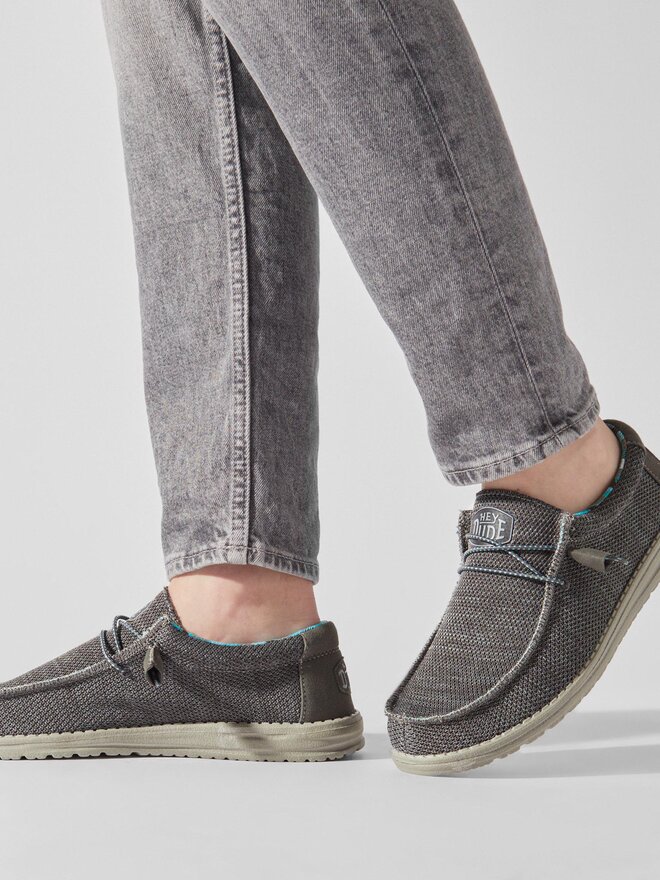 Hey Dude Mocassini Hey Dude Wally Sox 40019-025 Grigio