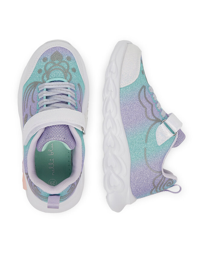 Nelli Blu Sneakersy Nelli Blu K221153 Fioletowy