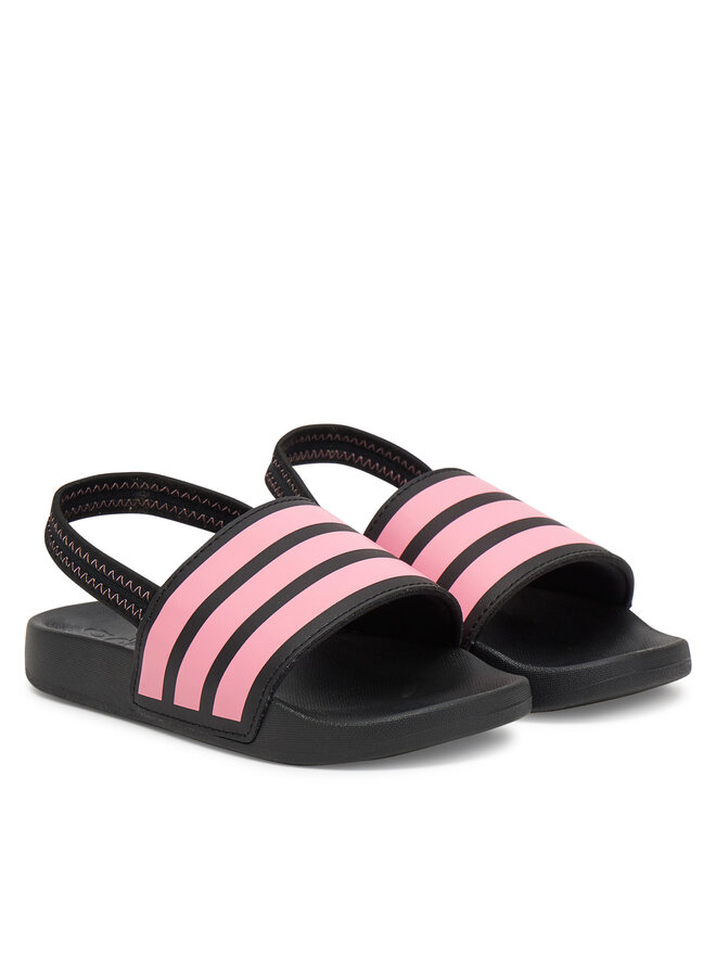 adidas Σανδάλια adidas adilette Estrap JR5330 Μαύρο