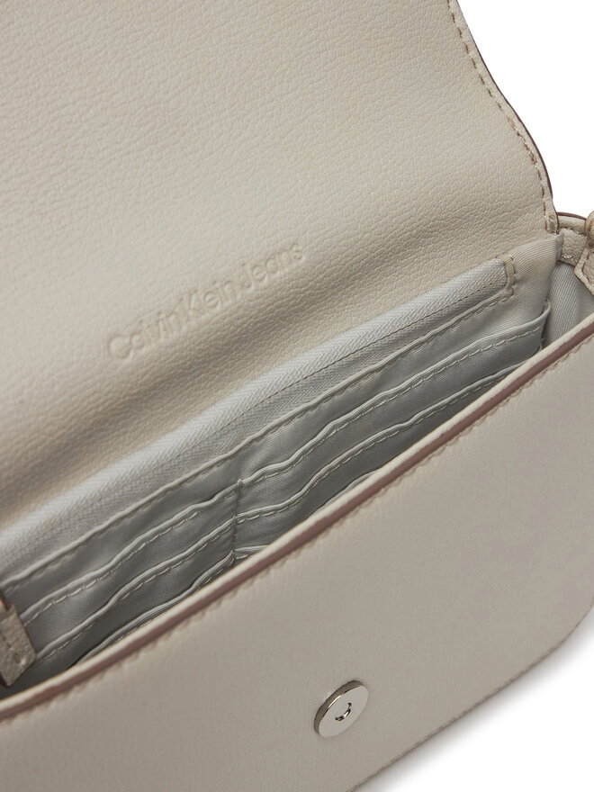 Calvin Klein Jeans Geantă Calvin Klein Jeans Minimal Monogram Ew Flap Ph/Cb19 LV04K1027G Bej