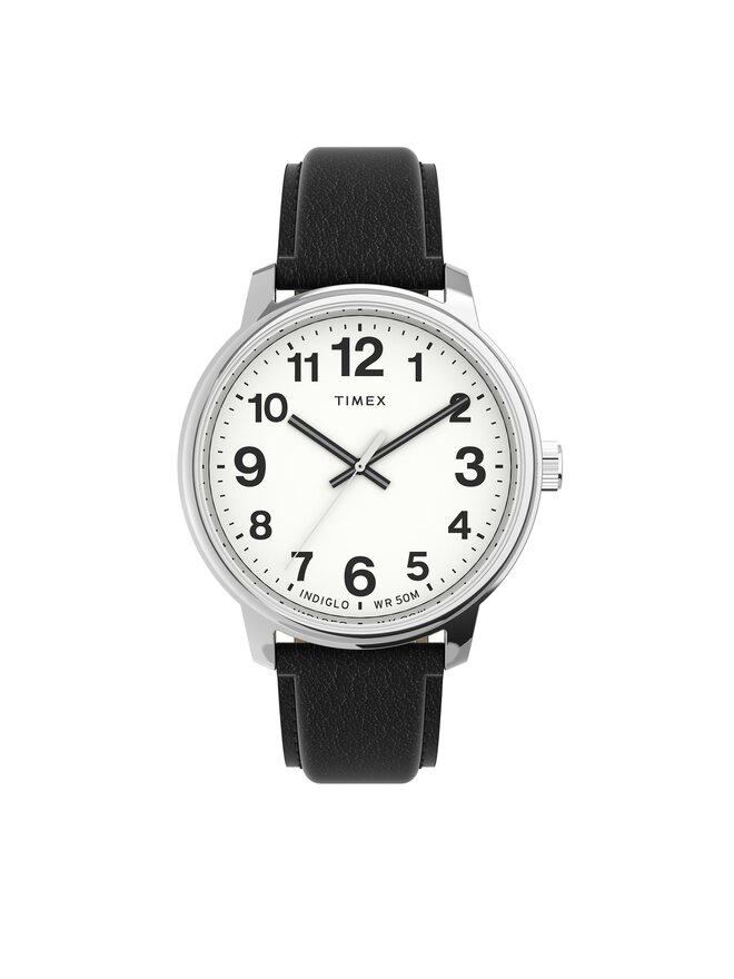 Timex Zegarek Timex Easy Reader TW2V21200 Czarny