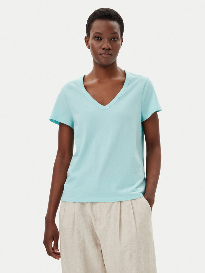 Gap Gap Marškinėliai 723631-06 Žalia Regular Fit