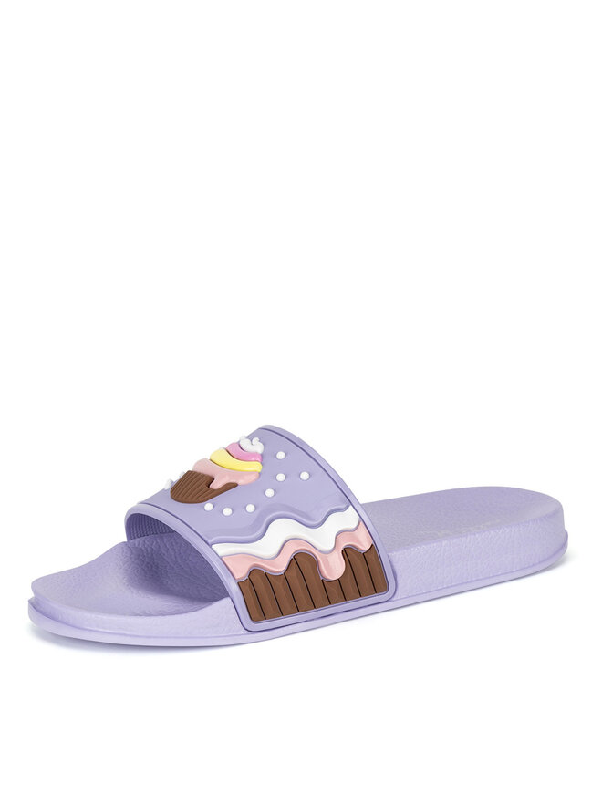 Nelli Blu Klapki Nelli Blu P4047028K Fioletowy