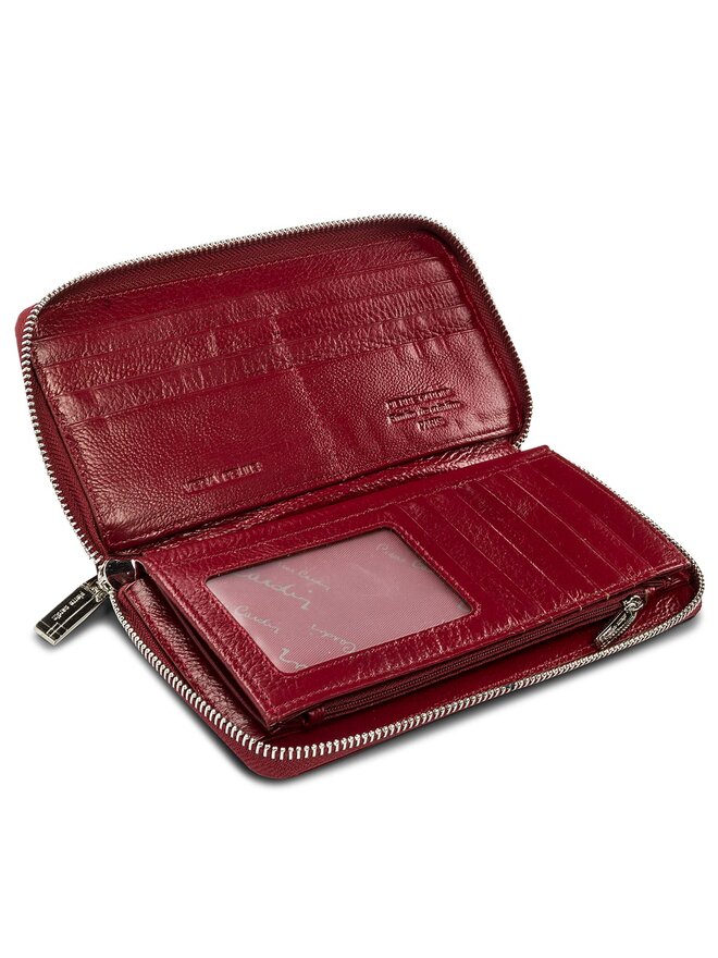 Pierre Cardin Portafoglio grande da donna Pierre Cardin 05 LINE 119 Bordeaux