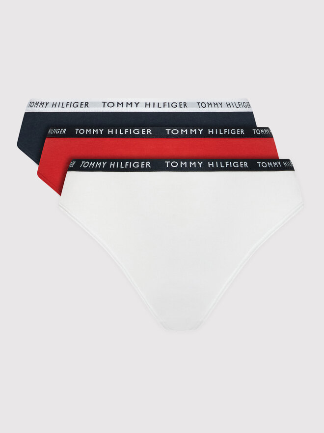 Tommy Hilfiger Tommy Hilfiger Set od 3 para klasičnih gaćica UW0UW02828 Šarena