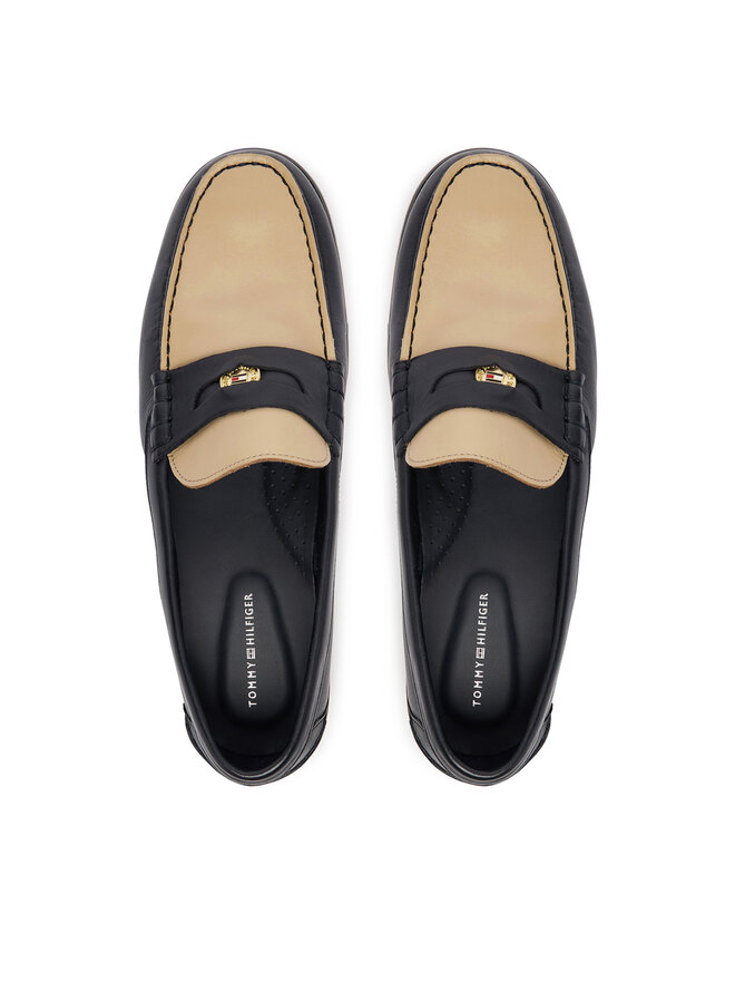 Tommy Hilfiger Mokassins Tommy Hilfiger Penny Crust FM0FM05836 Dunkelblau