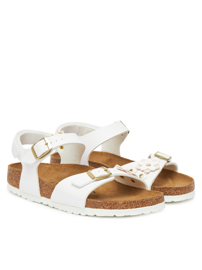 Birkenstock Szandál Birkenstock Rio Flowers As Kids 1029561 D Fehér