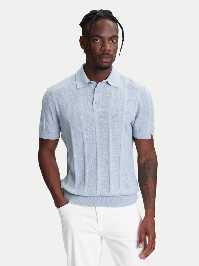 United Colors Of Benetton United Colors Of Benetton Poloshirt 115GK301G Blau Regular Fit