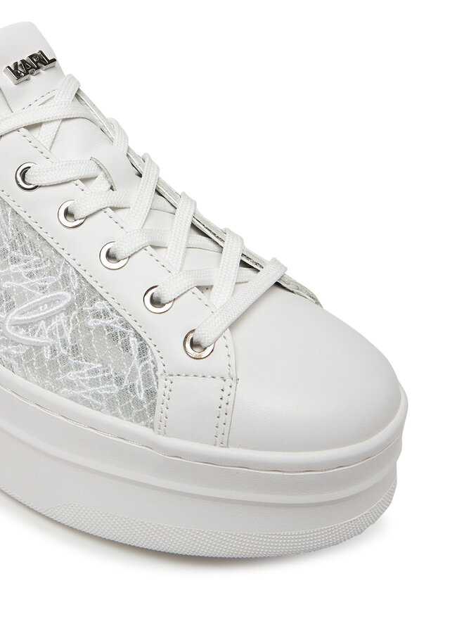 KARL LAGERFELD Sneakersy KARL LAGERFELD KL65011F Bílá