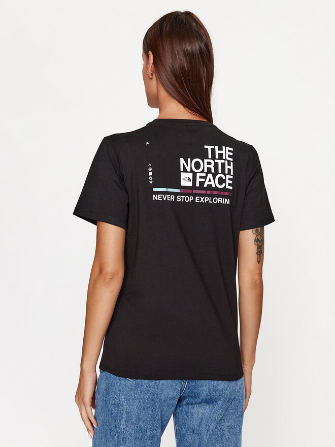 The North Face The North Face T-Shirt Foundation Graphic NF0A86XN Μαύρο Regular Fit
