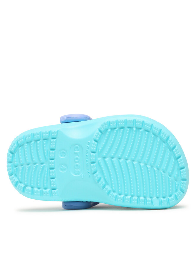 Pantoletten Crocs Crocs Classic I Am Mermaid Clog T 208652 Blau ...