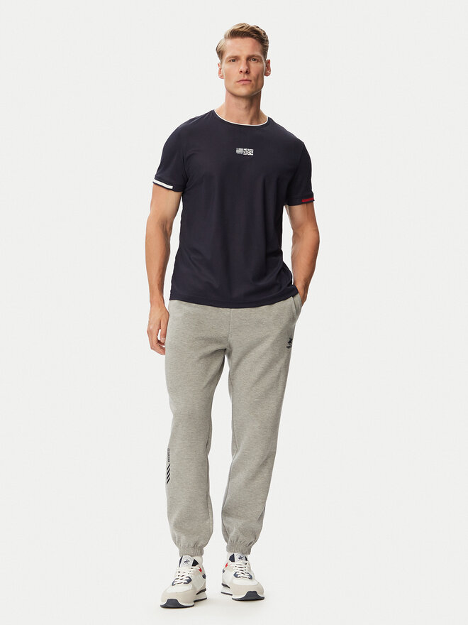 Beverly Hills Polo Club Beverly Hills Polo Club T-Shirt P-SS26M-TS0172 Dunkelblau Regular Fit