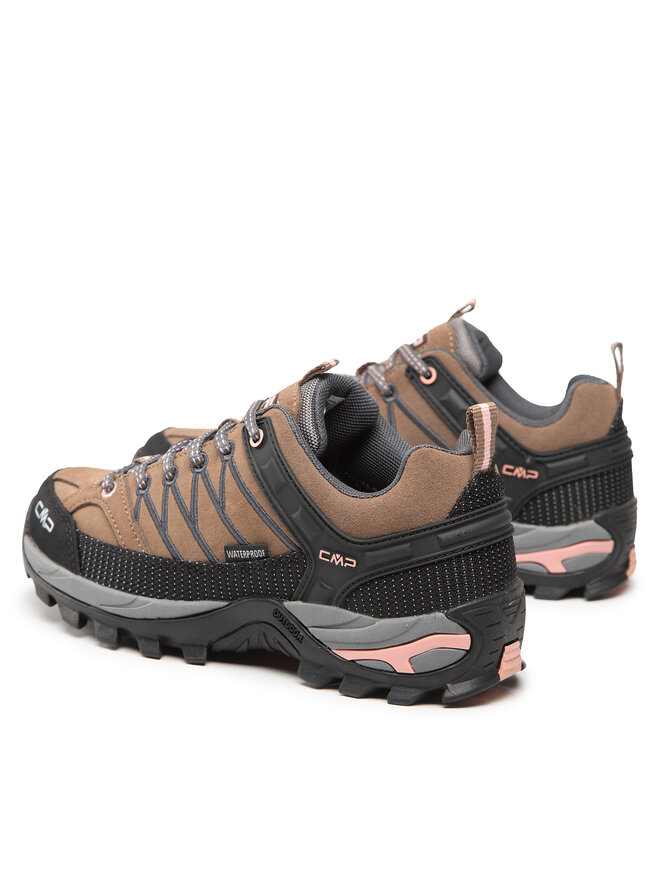 CMP RIGEL LOW WMN TREKKING SHOE WP Women's Trekkingschoenen Low-Top, Blue-Acqua, 36 EU