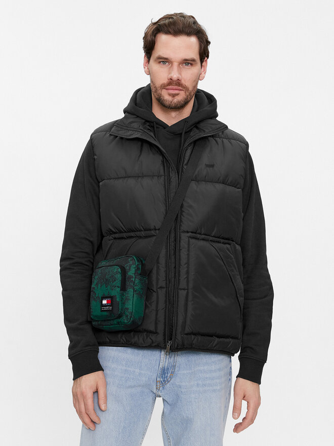 Tommy Jeans Somiņa Tommy Jeans Tjm Boyhood Print Reporter AM0AM12266 Zaļš