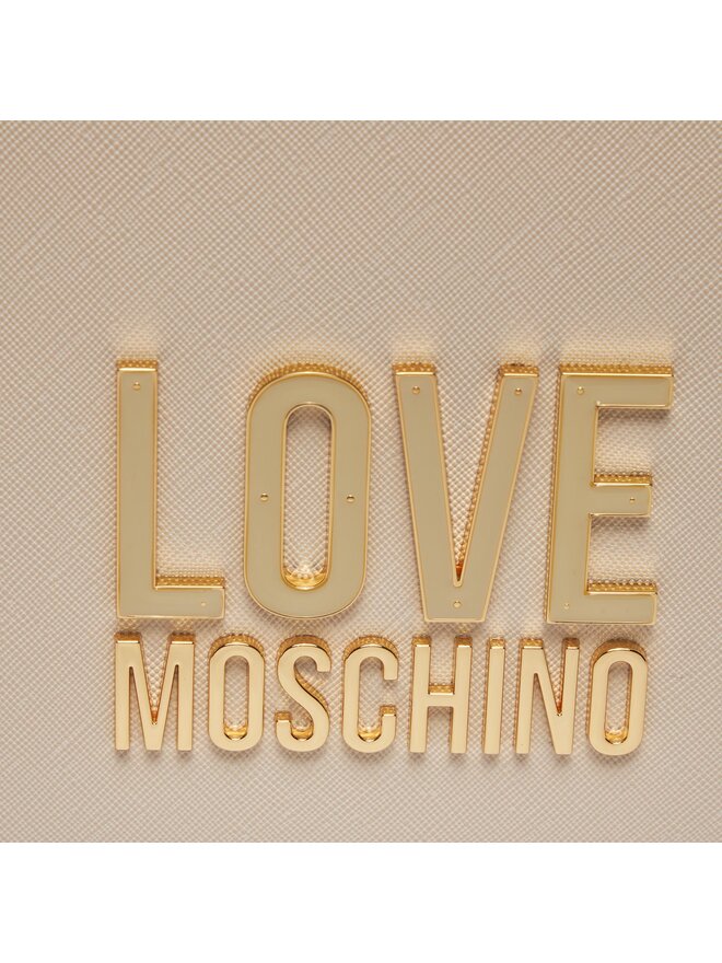 LOVE MOSCHINO Ročna torba LOVE MOSCHINO JC4210PP1ILQ111A Écru