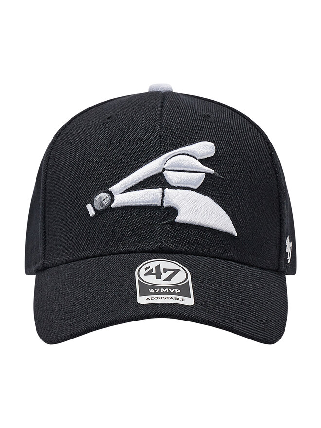 47 Brand Czapka z daszkiem 47 Brand Mlb Chicago White Sox B-MVP06WBVRP-BKB Czarny