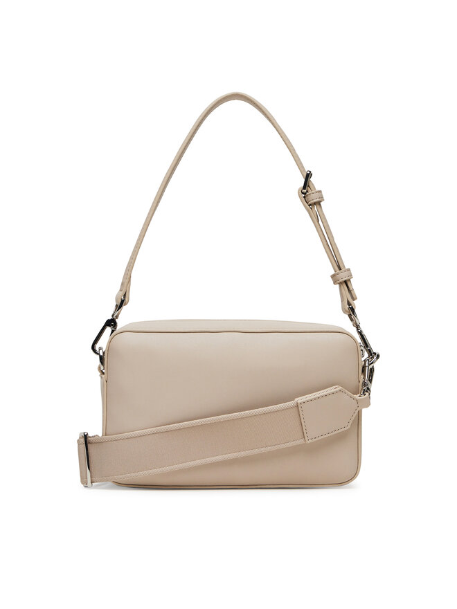 Calvin Klein Handtasche Calvin Klein Ck Must Aop Double Straps Camera LV04F3080G Beige