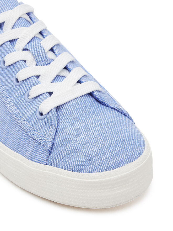 Tommy Hilfiger Sneakersy Tommy Hilfiger Vulc Sneaker Chambrey FW0FW08561 Niebieski