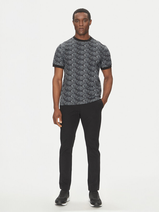 EA7 Emporio Armani EA7 Emporio Armani Футболка 7M000208 AF12874 UC001 Чорний Regular Fit